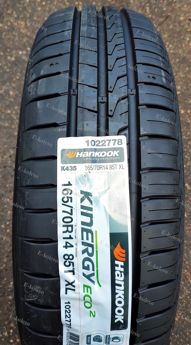 Автомобильные шины Hankook Kinergy Eco 2 K435 165/70 R14 85T