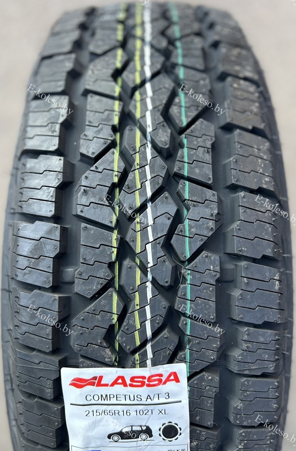 Автомобильные шины Lassa Competus A/T 3 215/65 R16 102T