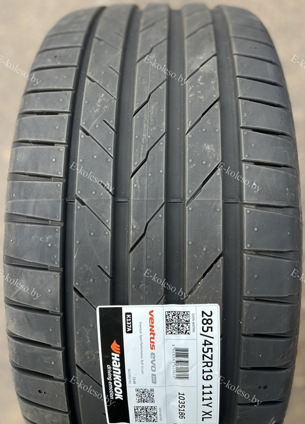 Автомобильные шины Hankook Ventus evo SUV K137A  285/45R19 111Y