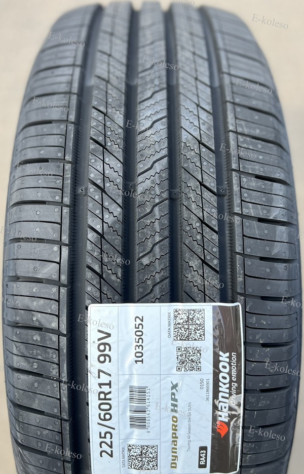 Автомобильные шины Hankook Dynapro HPX RA43 225/60 R17 99V