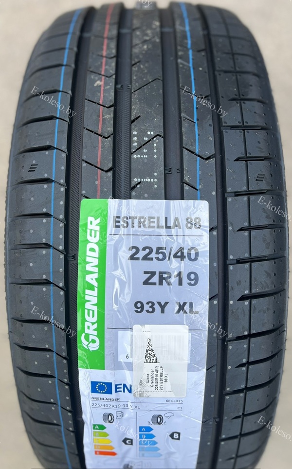 Автомобильные шины GRENLANDER Estrella 88 225/40R19 93Y XL