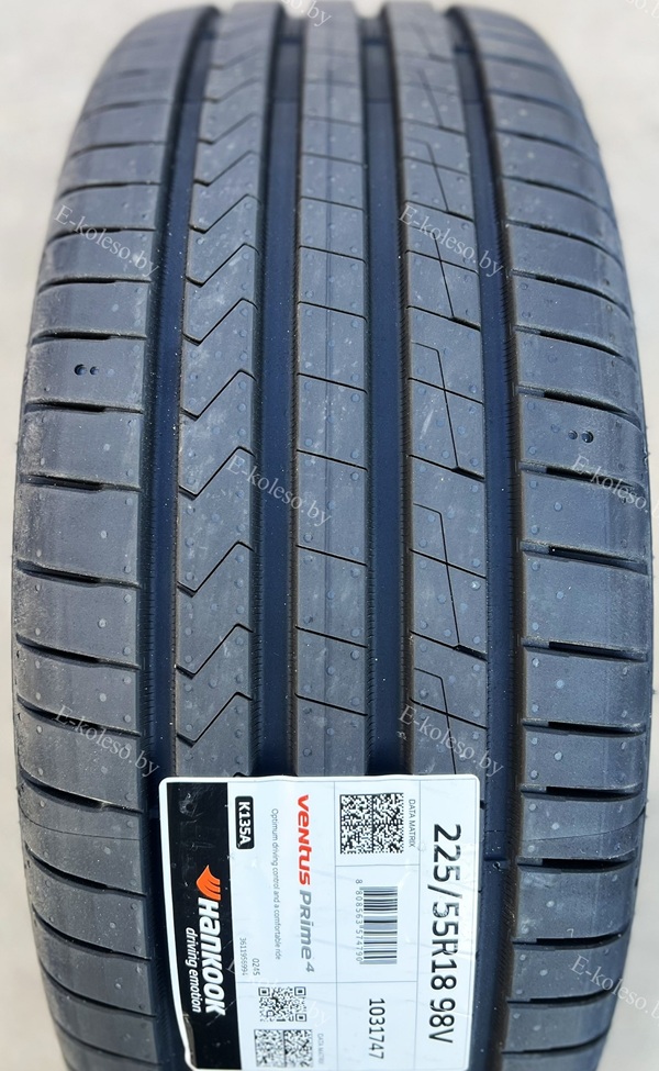 Автомобильные шины Hankook Ventus Prime 4 K135A 225/55 R18 98V