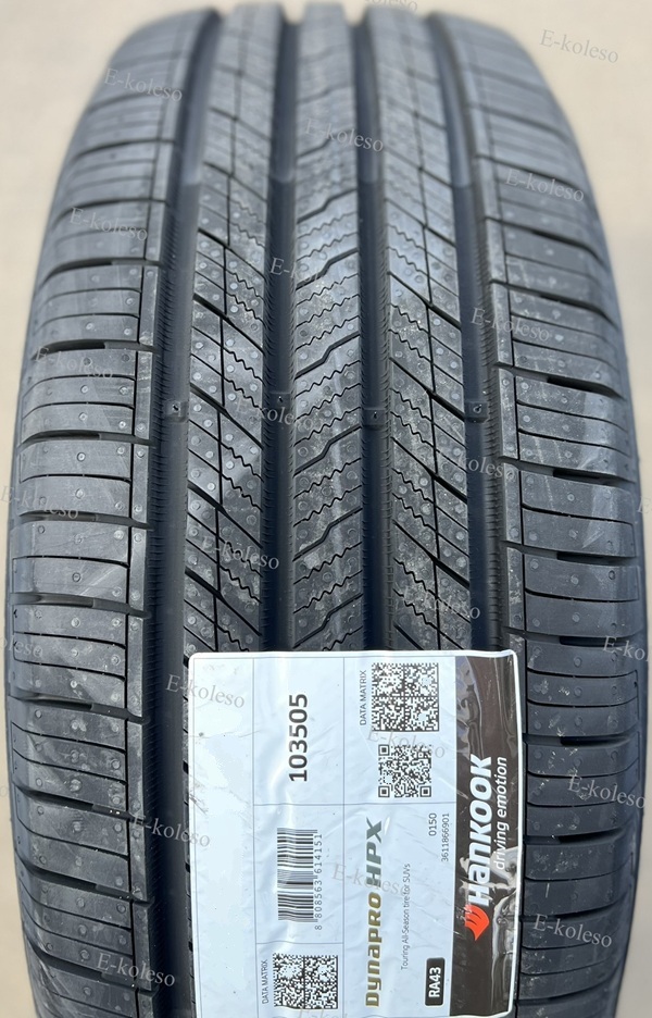 Автомобильные шины HANKOOK Dynapro HPX RA43 235/60R18 107W 