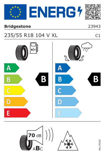 Автомобильные шины Bridgestone Turanza All Season 6  235/55R18 104V