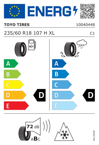 Автомобильные шины Toyo Open Country A/T 3  235/60R18 107H