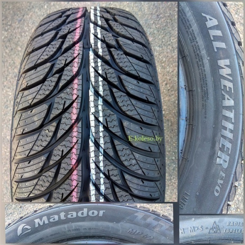 Автомобильные шины Matador Mp 62 All Weather Evo 165/70 R14 81T