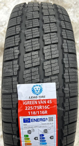 Автомобильные шины LEAO iGreen Van 4S 225/75 R16C 118/116R