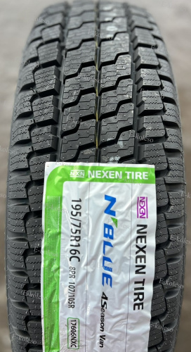 Автомобильные шины Nexen N'Blue 4Season Van 195/75 R16C 107/105R