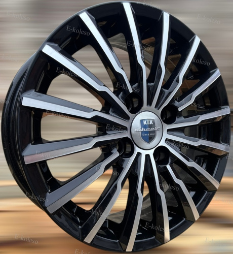 Литые диски K&K KC562-mb Акцент 7.0J/17 4x114,3 ET40.0 D67.1