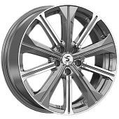 Литые диски SKAD КР013 Diamond Gloss Graphite 7.0J/19 5x114.3 ET40.0 D66.1
