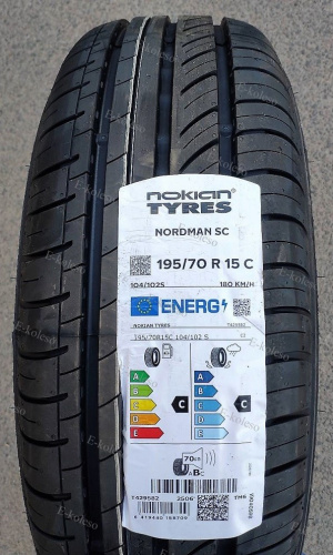 Автомобильные шины Nokian Tyres Nordman SC 195/70R15C 104/102S