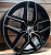 Литые диски K&K Юнион Алмаз Черный 7.0J/17 5x108 ET42.0 D67.1