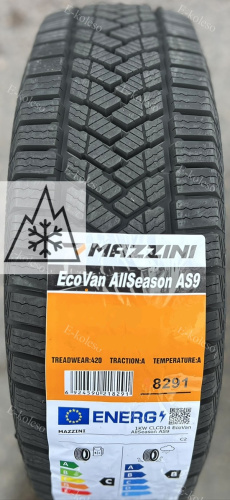 Автомобильные шины Mazzini Ecovan AllSeason AS9 195/75 R16C 107/105S