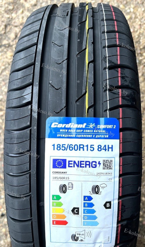 Автомобильные шины Cordiant Comfort 2 185/60 R15 84H
