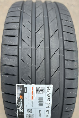 Автомобильные шины Hankook Ventus evo K137 245/45 R17 99Y