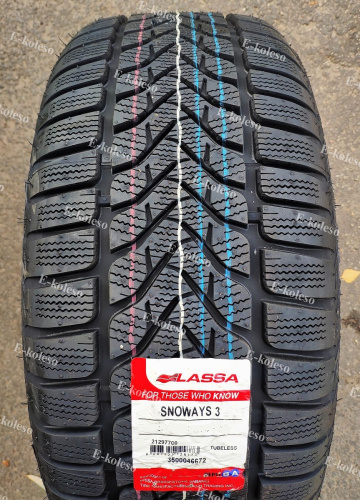 Автомобильные шины Lassa Snoways 3 205/60 R15 91H