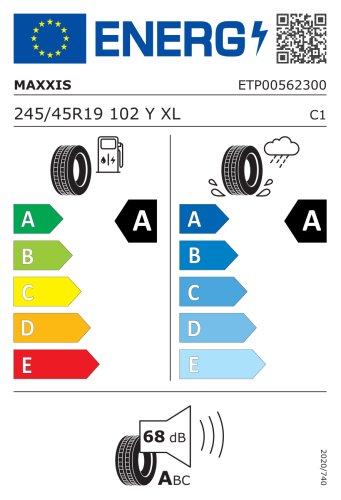 Автомобильные шины Maxxis VICTRA SPORT 6 245/45R19 102Y