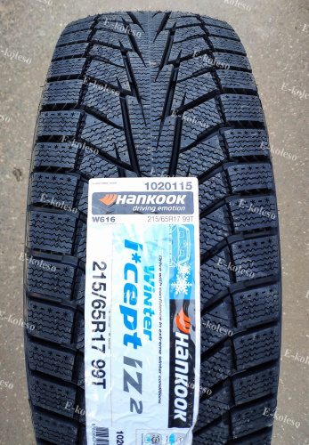 Автомобильные шины Hankook Winter I*cept Iz2 W616 215/65 R17 99T
