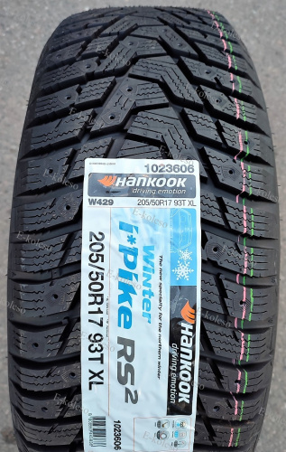 Автомобильные шины Hankook Winter I*pike Rs2 W429 205/50 R17 93T