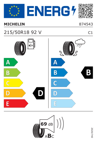 Автомобильные шины Michelin Primacy SUV+  215/50R18 92V