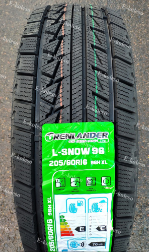 Автомобильные шины Grenlander L-SNOW 96 205/60 R16 96H