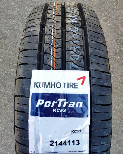 Автомобильные шины
 
Kumho
 
PorTran KC53
 
205/75 R16C 110/108R