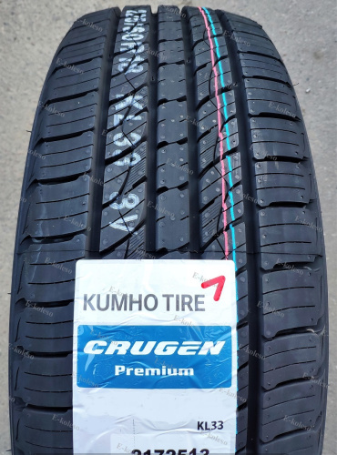 Автомобильные шины
 
Kumho
 
Crugen Premium KL33
 
235/55 R18 104V