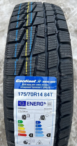 Автомобильные шины Cordiant Winter Drive 175/70 R14 84T