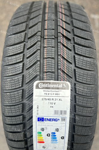 Автомобильные шины Continental WinterContact TS 870 P 275/45R21 110V
