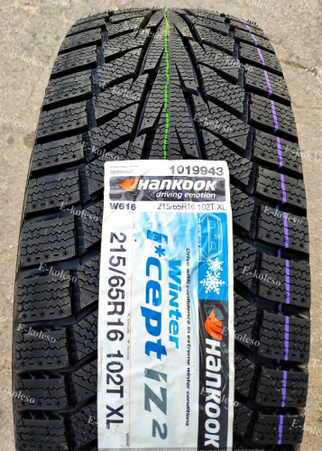 Автомобильные шины Hankook Winter I*cept Iz2 W616 215/65 R16 102T