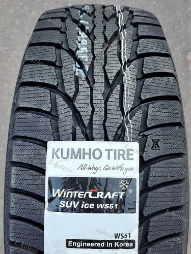 Автомобильные шины Kumho Wintercraft SUV Ice WS51 245/55R19 107T