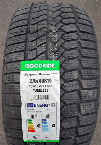 Автомобильные шины Goodride Zuper Snow Z-507 275/40 R19 105V