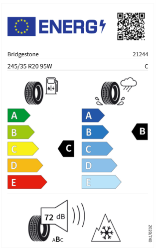 Автомобильные шины Bridgestone Blizzak 6  245/35R20 95W