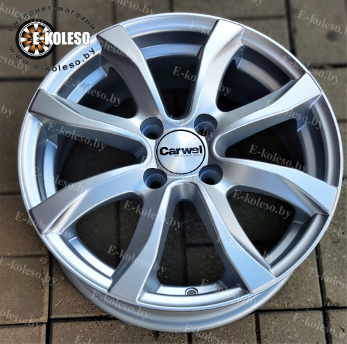 Литые диски
 
Carwel
 
Омикрон 110
 
6.0J/15 4x108 ET30.0 D65.1