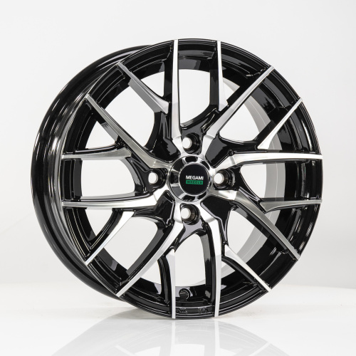 Литые диски Megami MGM-12 BKF 5.5J/14 5x100 ET35.0 D57.1