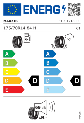 Автомобильные шины Maxxis MP10 Pragmatra  175/70R14 84H