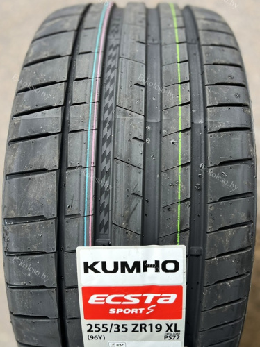 Автомобильные шины Kumho Ecsta Sport S PS72 255/35 R19 96Y
