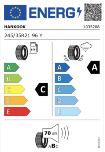 Автомобильные шины Hankook Ventus evo K137  245/35R21 96Y