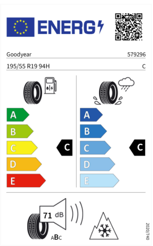 Автомобильные шины GoodYear UltraGrip Performance+  195/55R19 94H