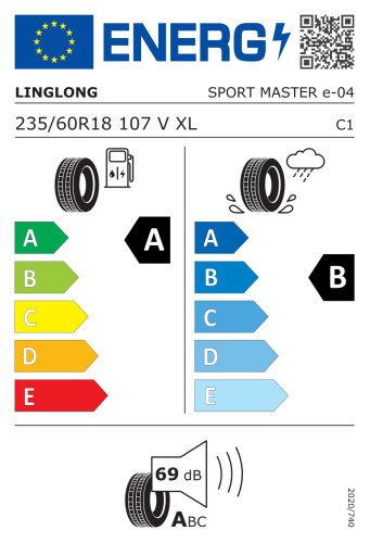 Автомобильные шины Linglong SPORT MASTER EV 235/60 R18 107V