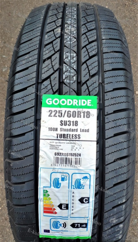 Автомобильные шины Goodride SU318 225/60 R18 100H