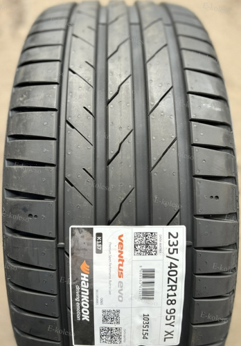 Автомобильные шины Hankook Ventus evo K137 235/40 R18 95Y
