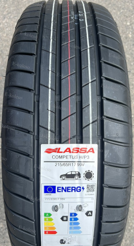 Автомобильные шины Lassa Competus H/P 3 215/65 R17 99V