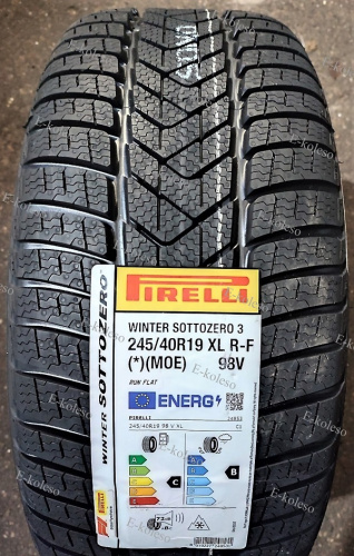Автомобильные шины Pirelli Winter Sottozero 3 245/40 R19 98H