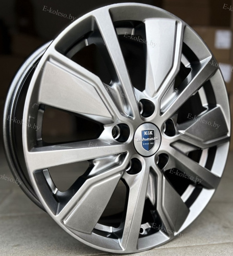 Литые диски K&K Гамбит Дарк Платинум 6.5J/16 5x110 ET38.0 D65.1