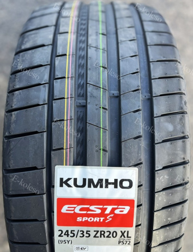 Автомобильные шины Kumho Ecsta Sport PS72 245/35 R20 95Y