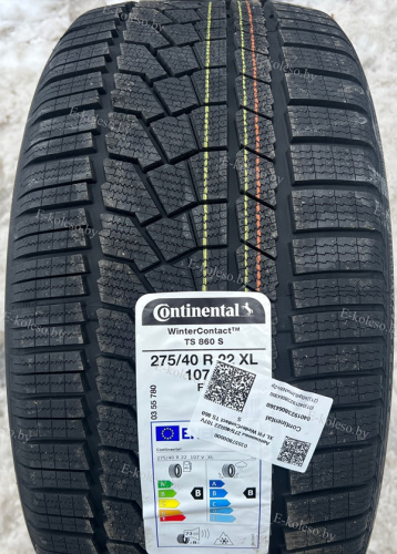 Автомобильные шины Continental WinterContact TS 860 S 275/40R22 107V
