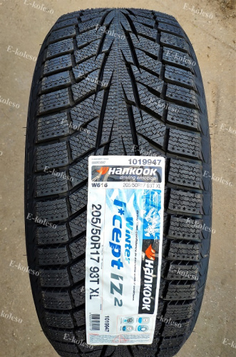Автомобильные шины Hankook Winter I*cept Iz2 W616 205/50 R17 93T