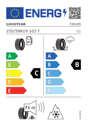 Автомобильные шины GoodYear UltraGrip Performance 3  255/50R19 103T