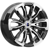 Стальные диски K&K Меконг Алмаз Черный 7.5J/18 6x139.7 ET25.0 D106.1